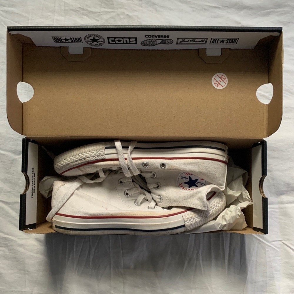 white converse